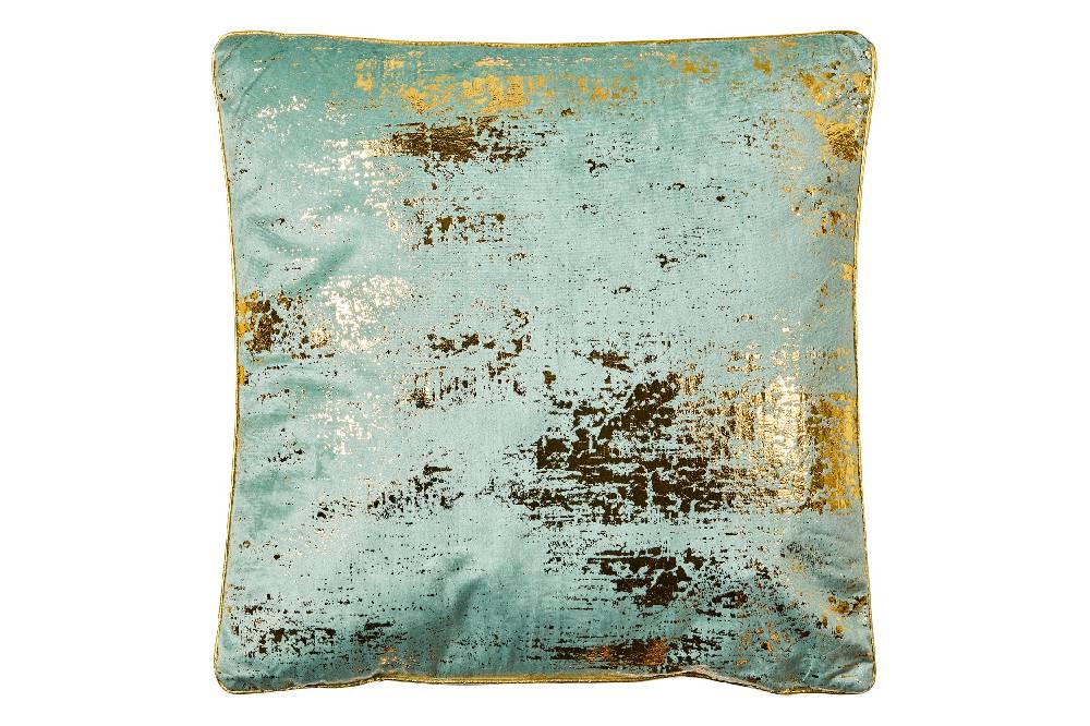 Novità Home Jadore - Cuscino Verde Jada E Oro Grandi sconti