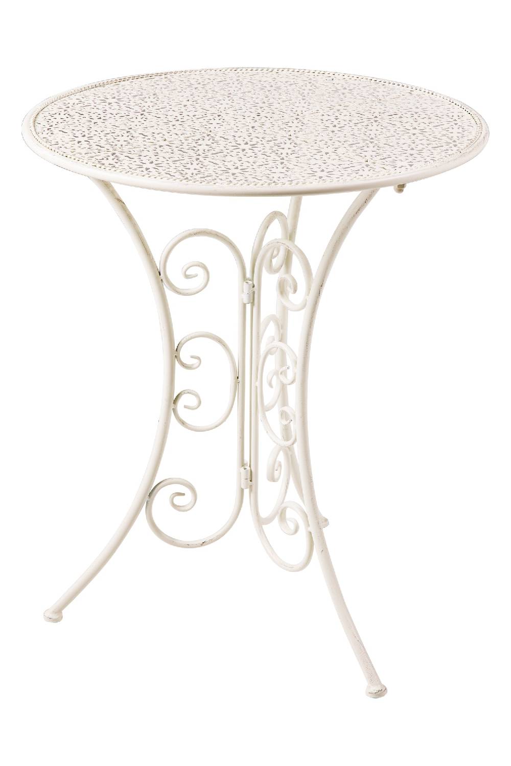 Novità Home Isabelle - Set 1/3 Tavolo Con Due Sedie Bianco Anticato Enormi risparmi