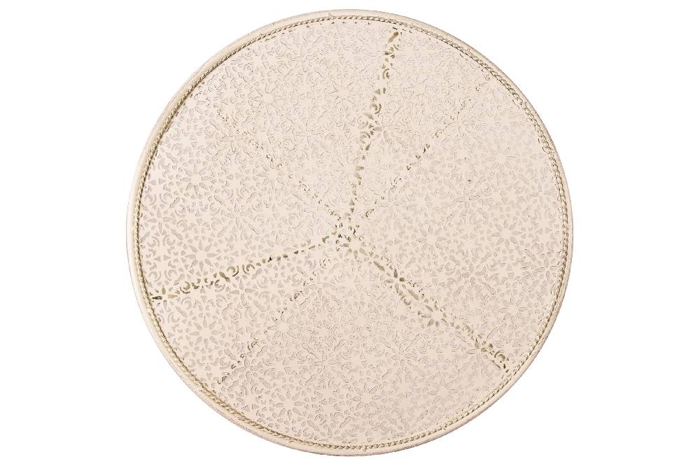 Novità Home Isabelle - Set 1/3 Tavolo Con Due Sedie Bianco Anticato Enormi risparmi