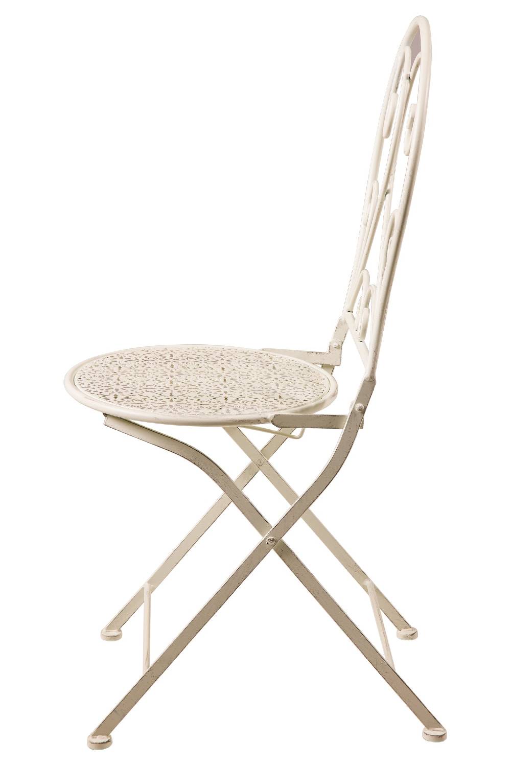 Novità Home Isabelle - Set 1/3 Tavolo Con Due Sedie Bianco Anticato Enormi risparmi