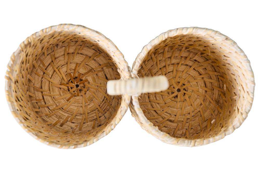 Novità Home Homemade - Cestino Porta Olio Aceto Con Manico Rilascio limitato