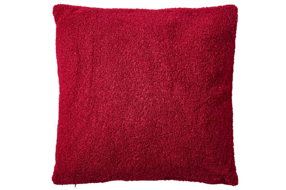 Novità Home Teddy - Cuscino Rosso Soft Touch Latest stili