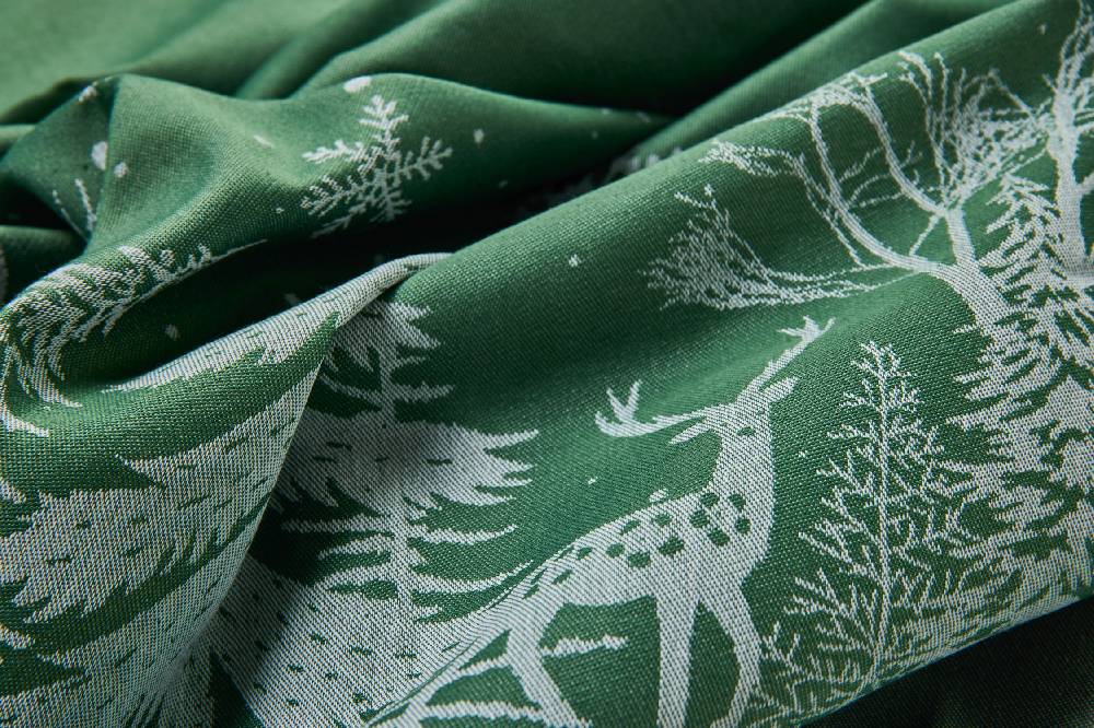 Novità Home Merry - Tovaglia Stampa Bosco Verde Antipiega Fino al 65% di sconto