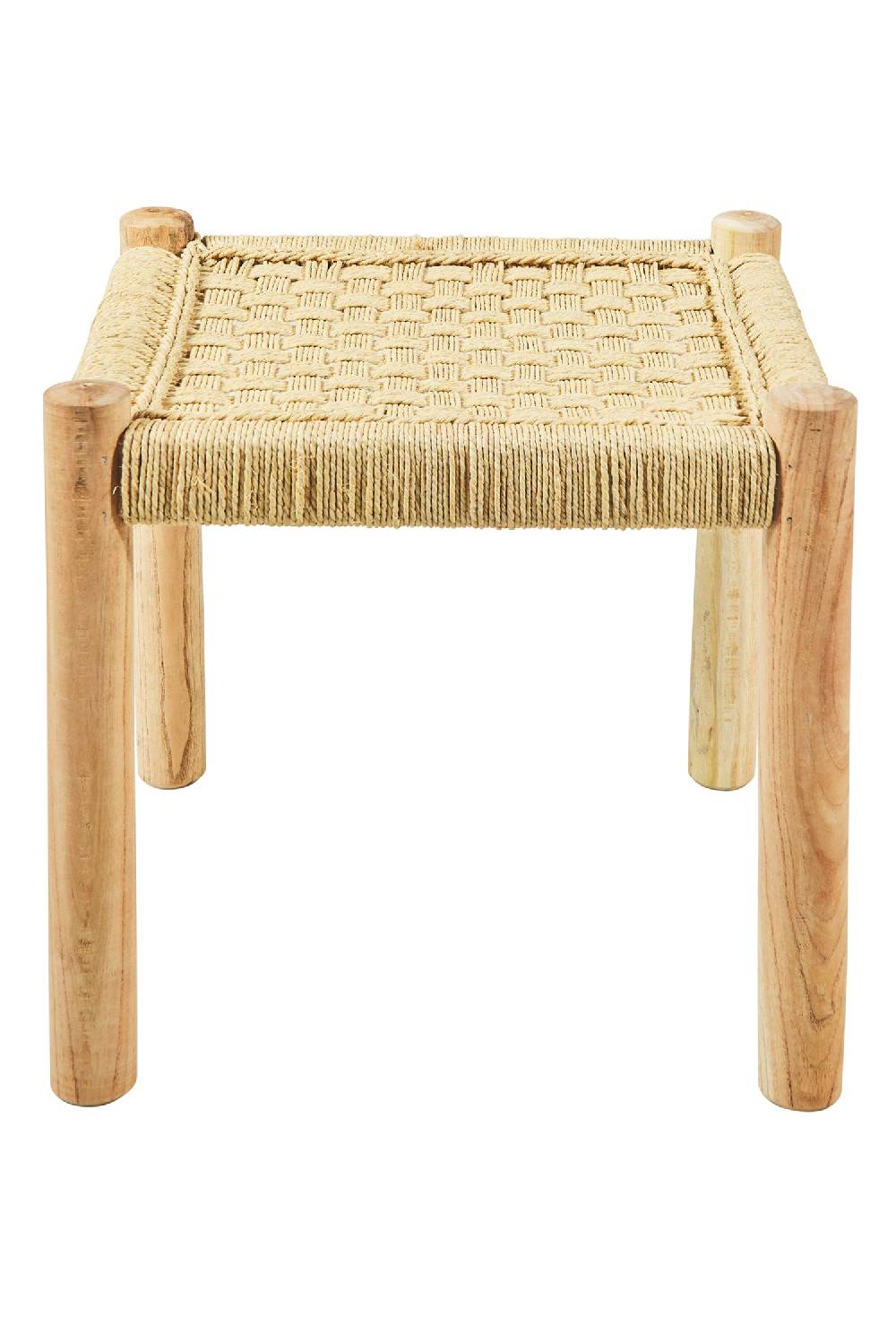Novità Home Jambe - Sgabello Intreccio Corda Color Naturale Fino al 55% di sconto