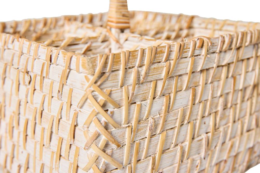 Novità Home Homemade - Cestino Rettangolare Condimenti 4 Divisori Con Manico Black Friday Prezzi