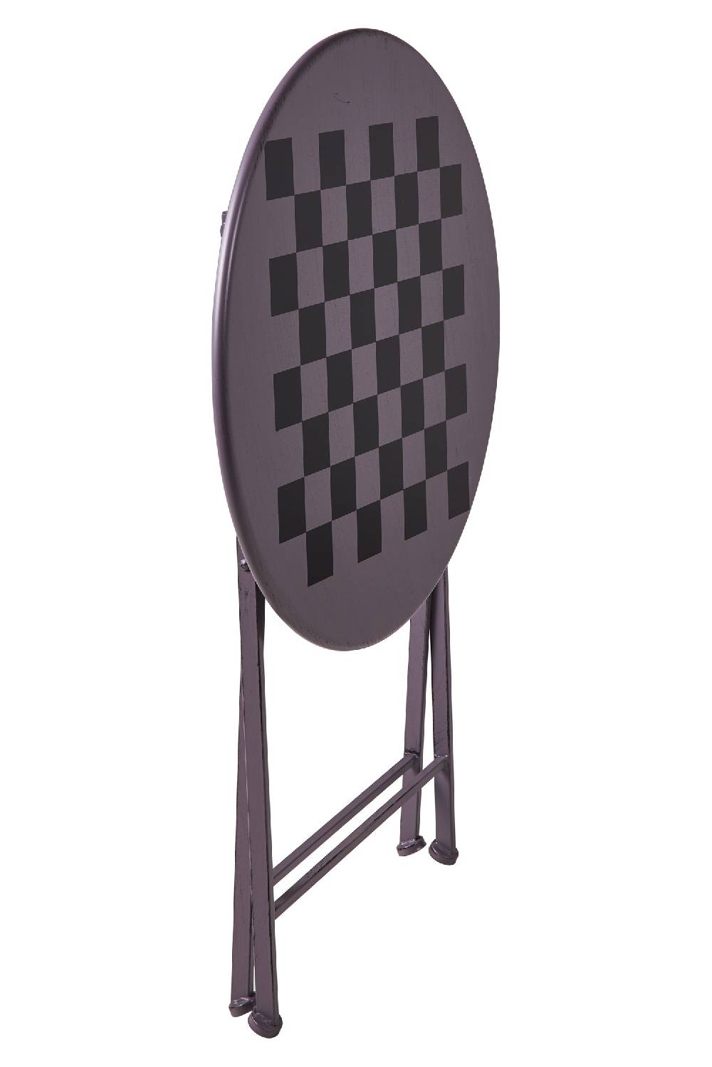 Novità Home Game - Set 1/3 Tavolino Grigio Con Due Sedie Diesgno Scacchiera 50% di sconto per tempo limitato