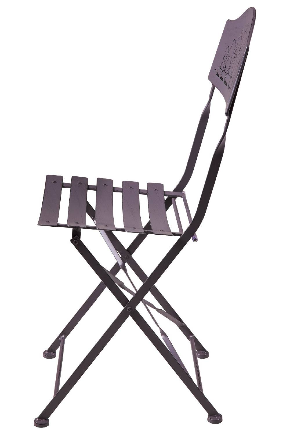 Novità Home Game - Set 1/3 Tavolino Grigio Con Due Sedie Diesgno Scacchiera 50% di sconto per tempo limitato