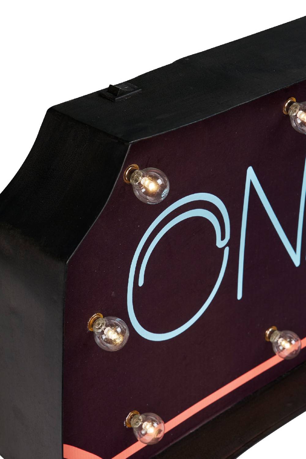 Novità Home On air - insegna metallo con luci multicolor Saldi Di Fabbrica