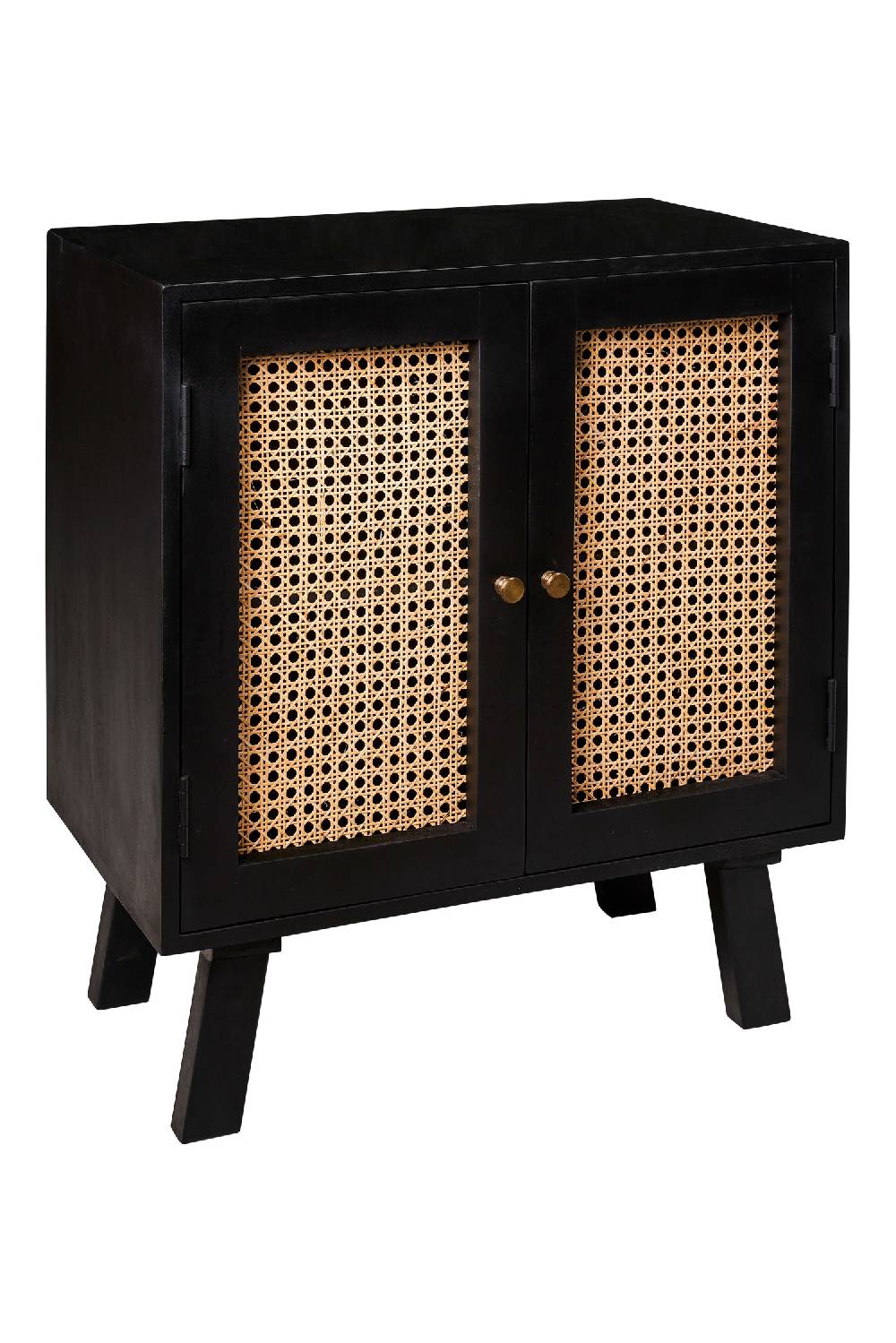 Novità Home Mozart - mobiletto 2 ante black Prezzo di fabbrica