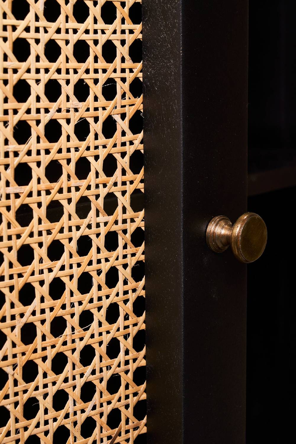 Novità Home Mozart - mobiletto 2 ante black Prezzo di fabbrica