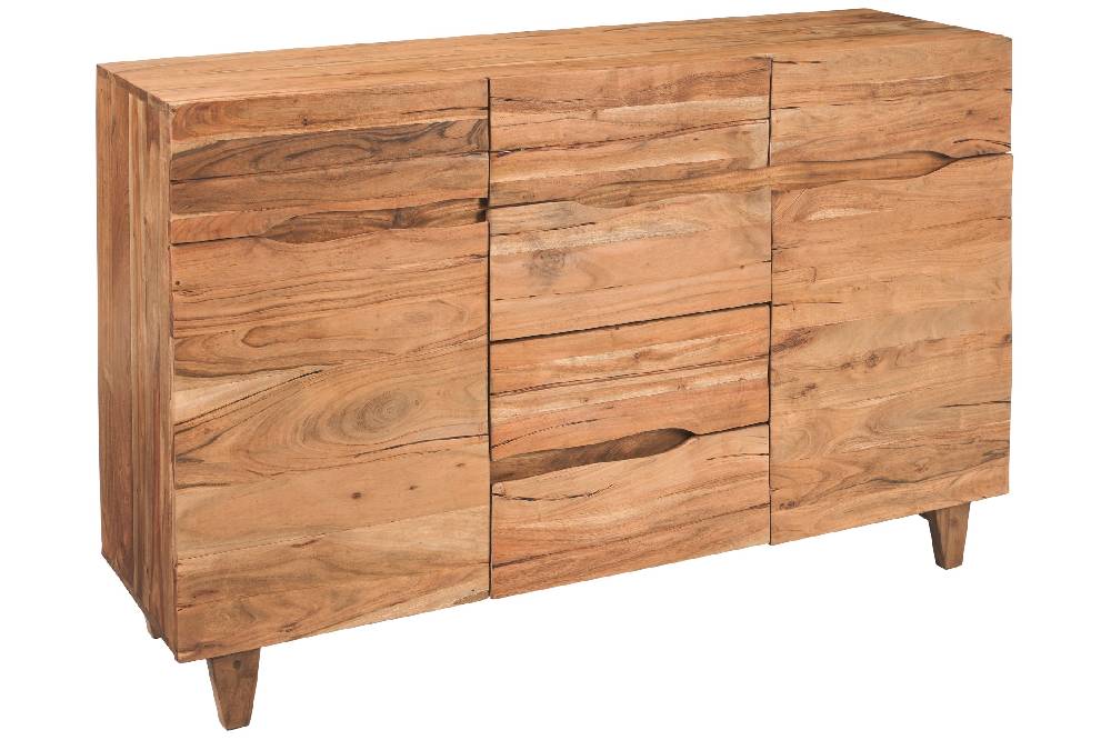 Novità Home Maui - credenza 2 sportelli 6 cassetti Offerte giornaliere
