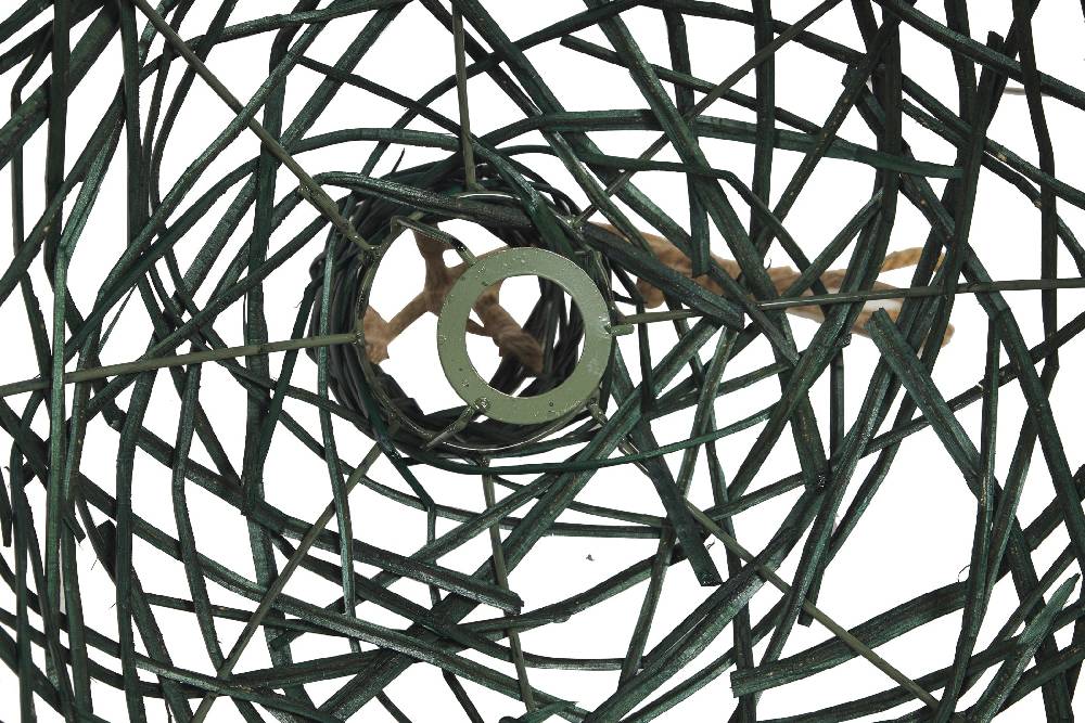 Novità Home Lampadario svasato rattan verde - piccolo Nuovo