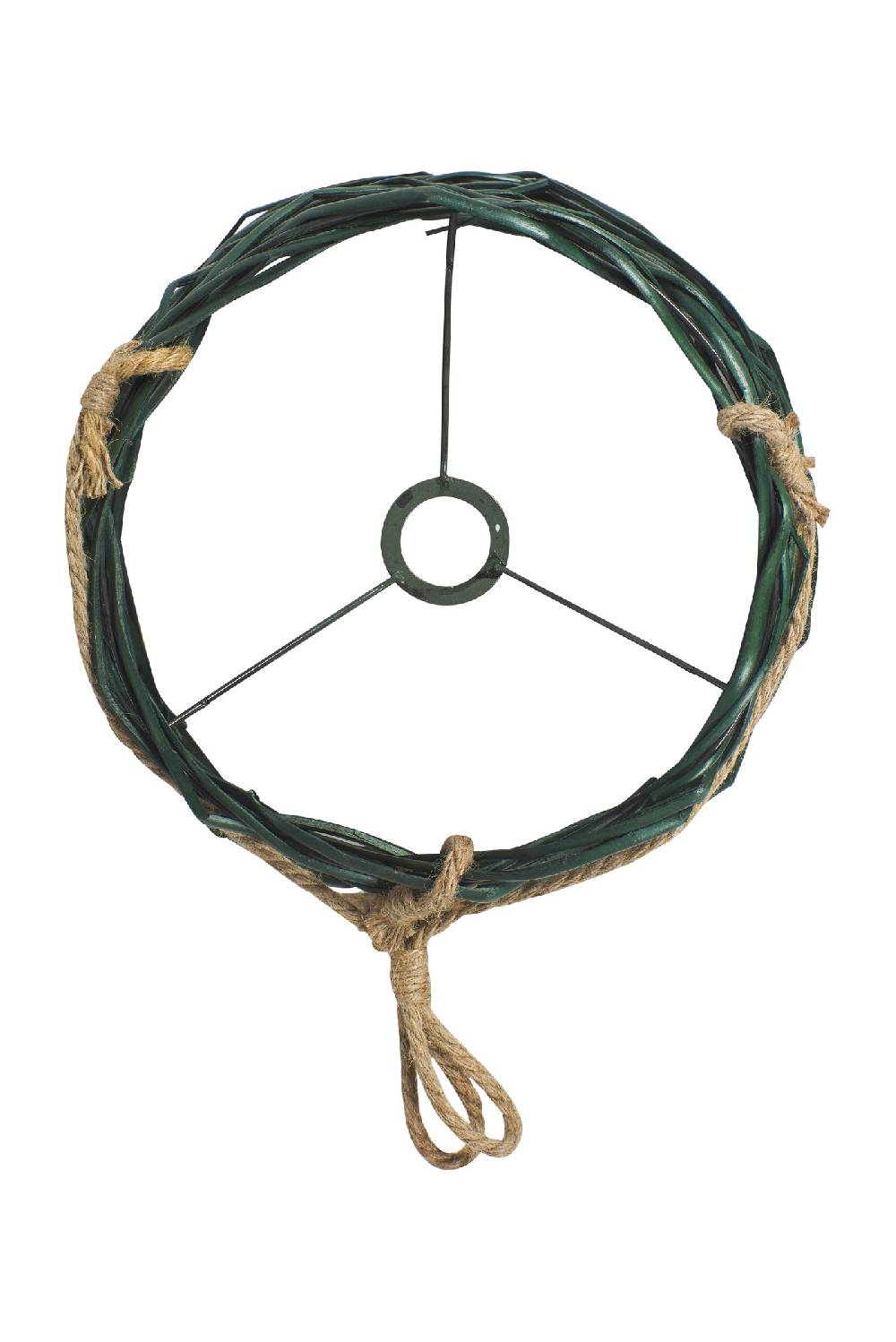 Novità Home Lampadario cesta rattan verde Promozione