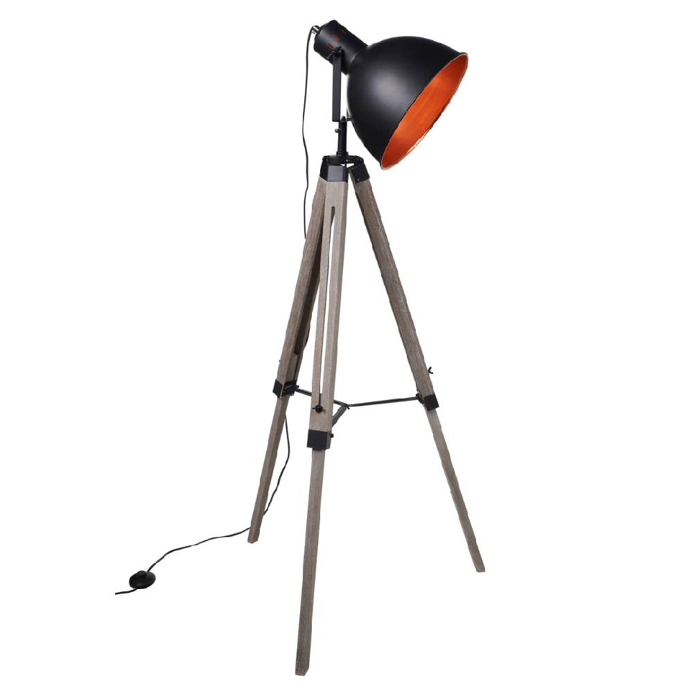 Novità Home Lampada regista da terra con faro color ottone Qualità Garantita