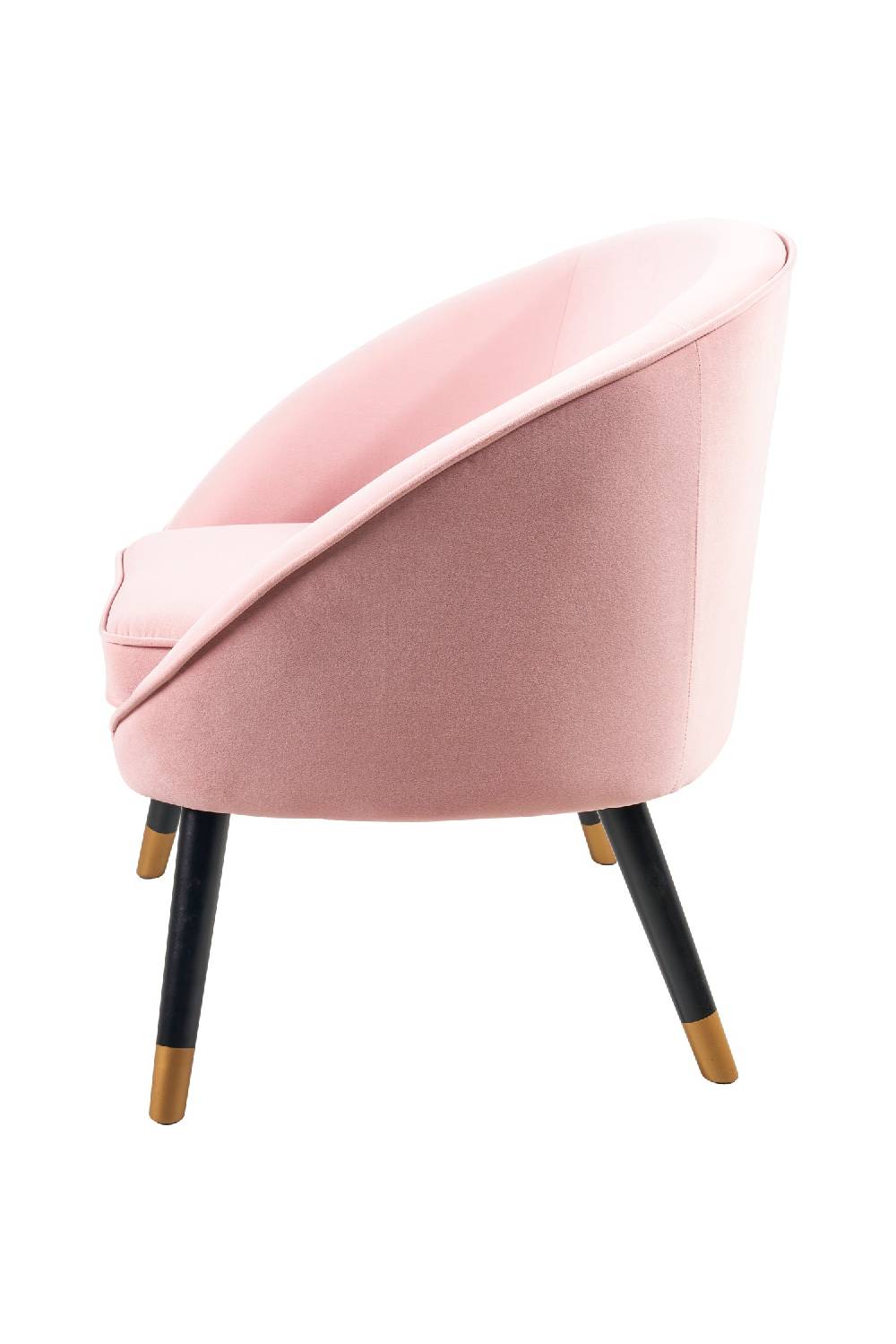 Novità Home Isadora - Poltrona in Legno di Betulla Rosa Sottocosto