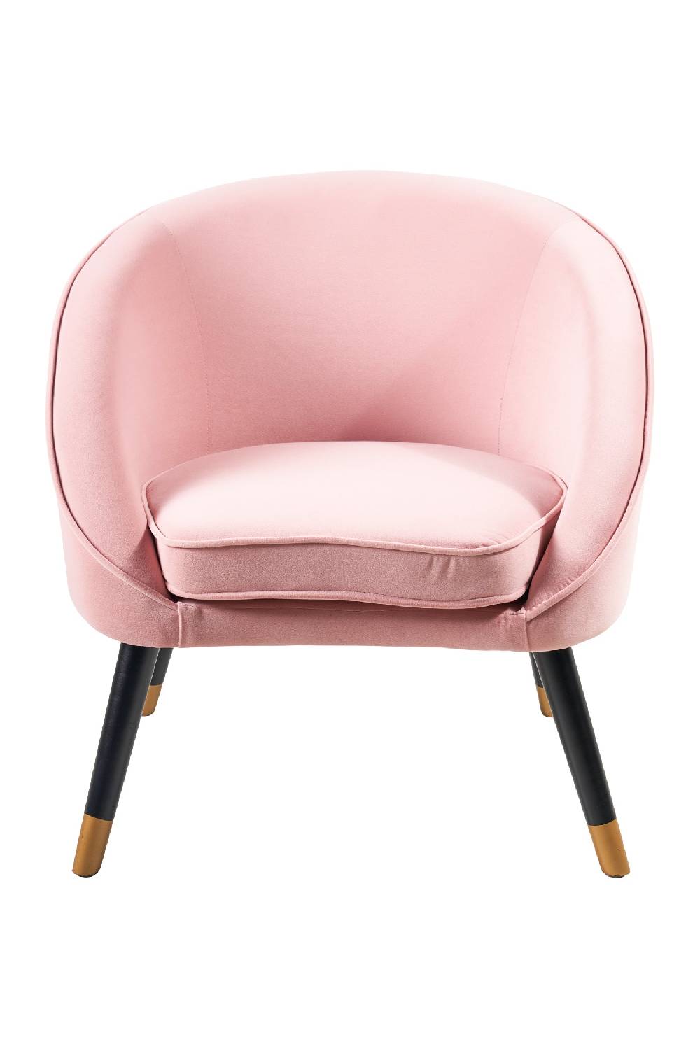 Novità Home Isadora - Poltrona in Legno di Betulla Rosa Sottocosto
