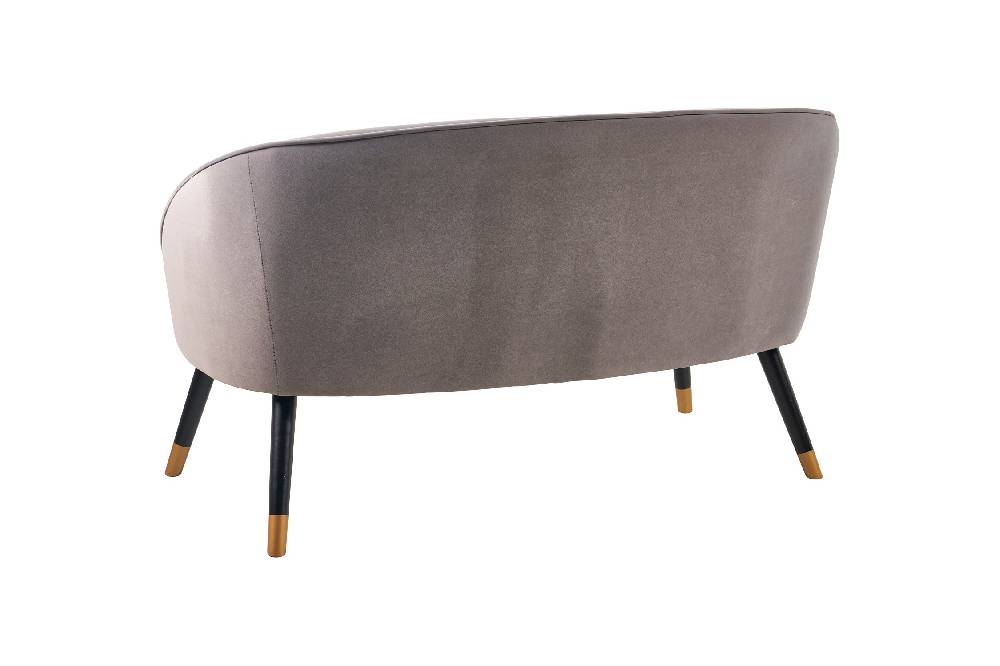 Novità Home Isadora - divanetto 2 posti grigio Offerta