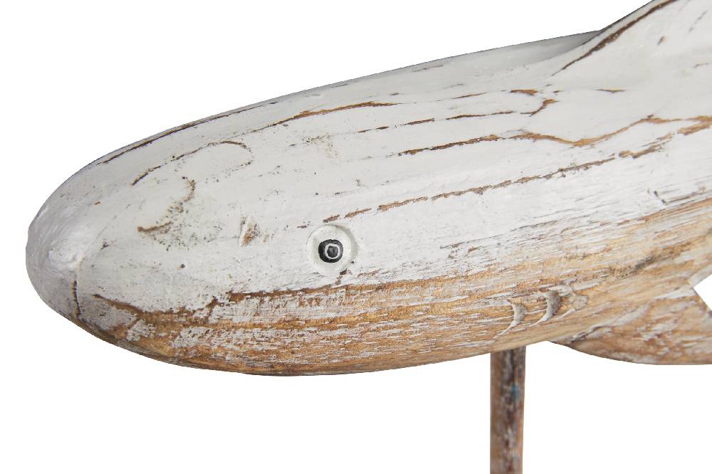 Novità Home Squalo Legno In Vendita