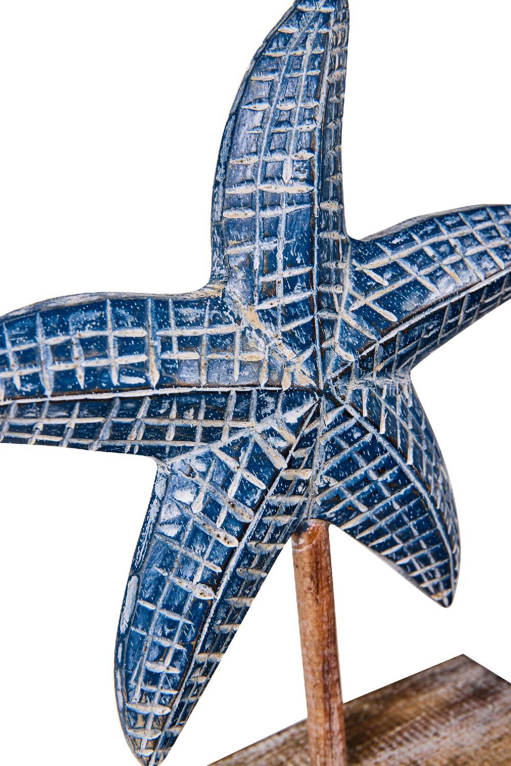 Novità Home Decor - Stella Marina Legno Mosaico Blue Nuova
