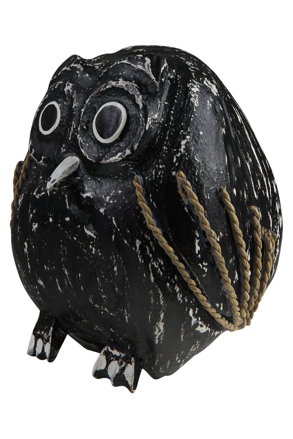 Novità Home Decor - Civetta Cocco Nera Offerta Pasqua