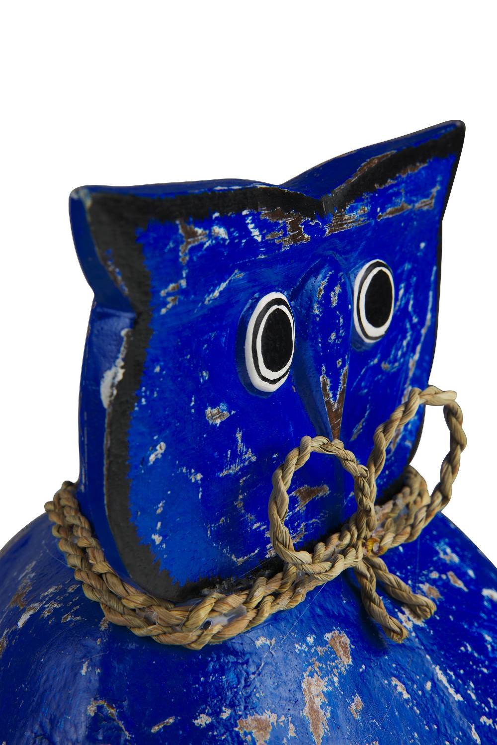 Novità Home Decor - Civetta Ali Aperte Cocco Blue Offerta Anniversario