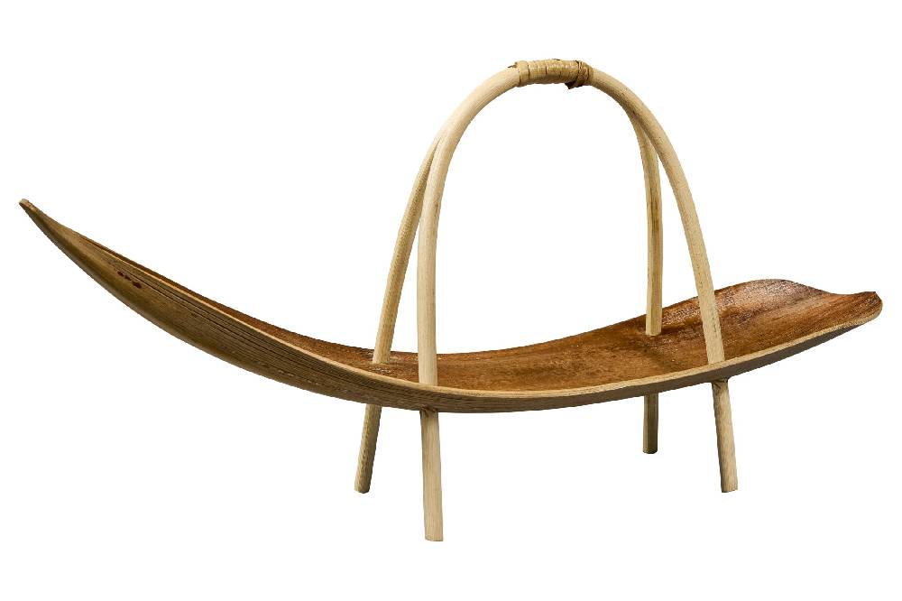 Novità Home Tray - Foglia Di Banano Con Manico Color Naturale Offerte giornaliere