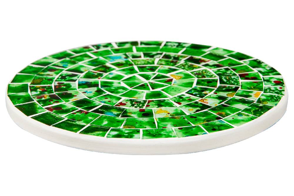 Novità Home Kitcken - Sottopentola Mosaico Tonalita Verde Sconti VIP