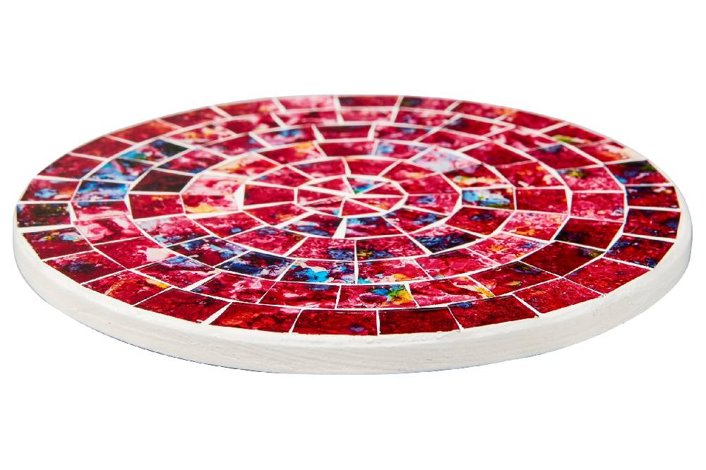 Novità Home Kitcken - Sottopentola Mosaico Tonalita Rosso Prezzo basso