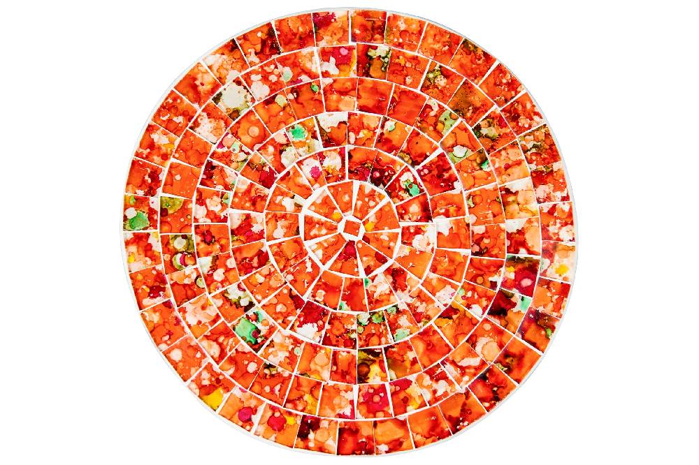 Novità Home Kitcken - Sottopentola Mosaico Tonalita Arancio Super Saving Price
