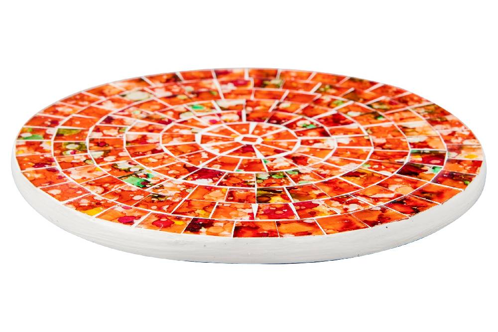 Novità Home Kitcken - Sottopentola Mosaico Tonalita Arancio Super Saving Price