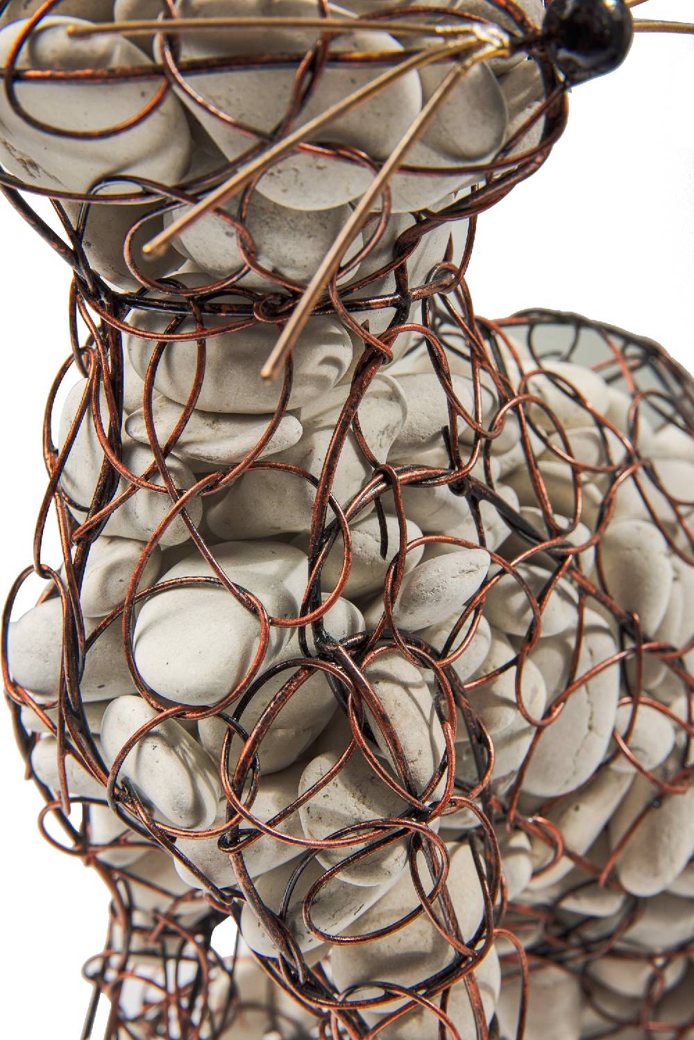 Novità Home Doorstop - Cat With Stone Ritorno libero