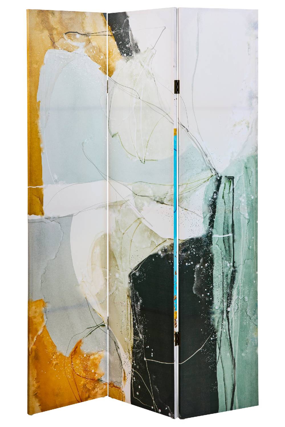 Novità Home Paravento - Marble Multi Colors 3 Ante Canvas Only for today