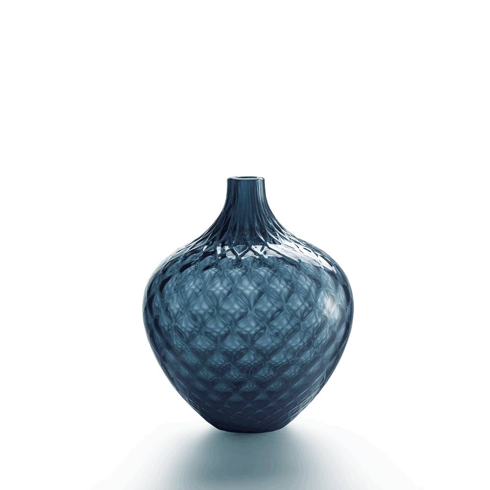 Masonmoretti Samarcanda Air Force Blue Vase Medium