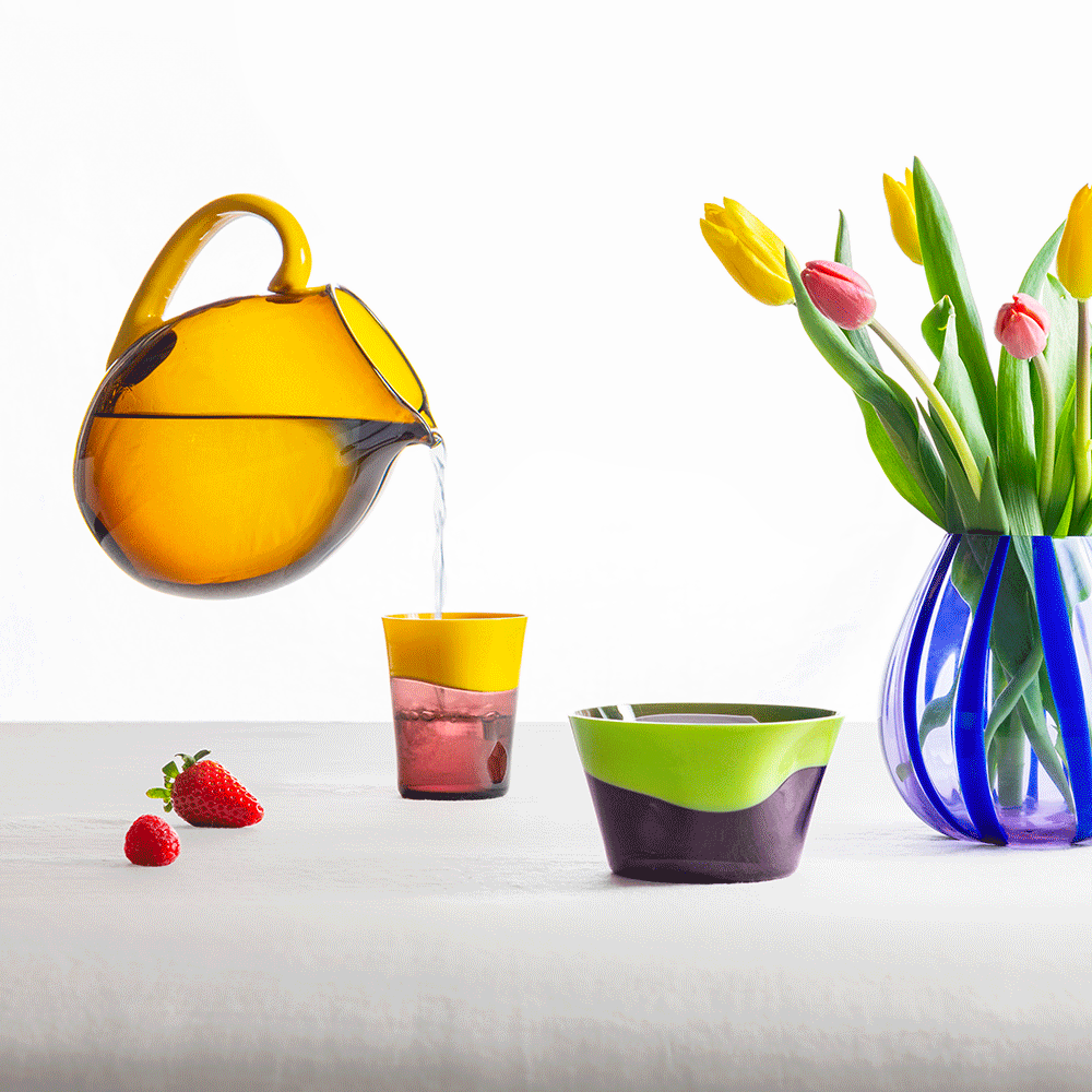 Masonmoretti Pitcher Dandy Sunflower Yellow Brown Offerta settimanale