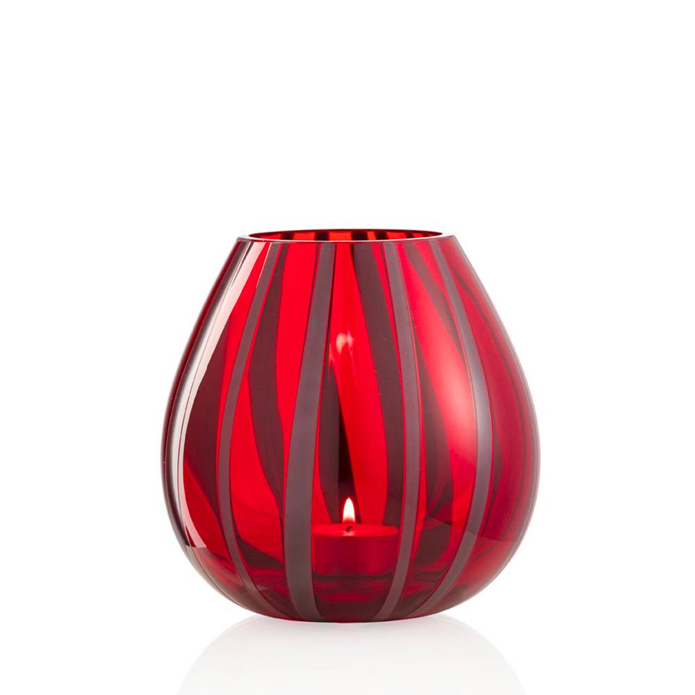 Masonmoretti Candle Holder String Large Blueberry Red Nuovi prodotti