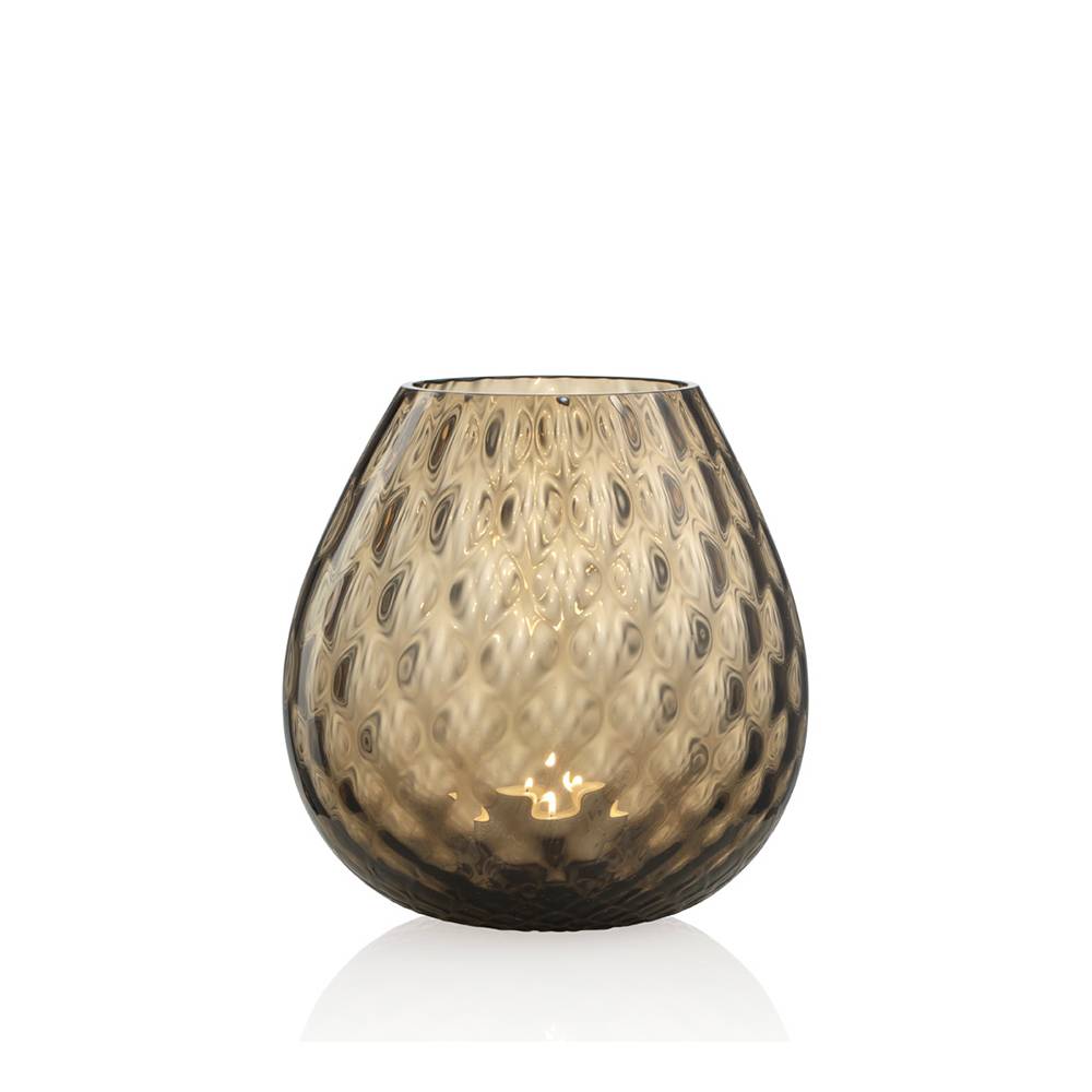 Masonmoretti Candle Holder Macramè Large Brown 2025