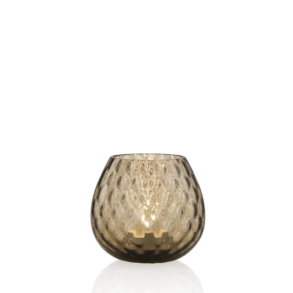 Masonmoretti Candle Holder Macramè Little Brown Negozi Online