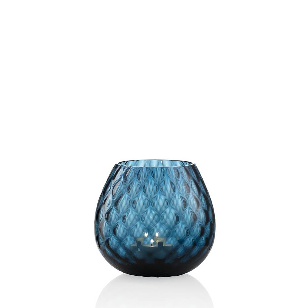 Masonmoretti Candle Holder Macramè Little Air Force Blue Promozione Limitata