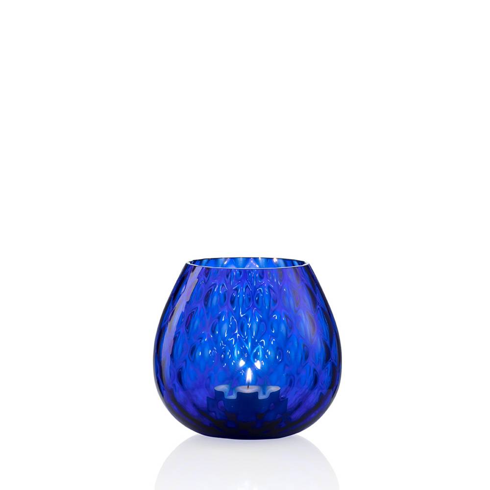 Masonmoretti Candle Holder Macramè Little Blue Fino Al -60%