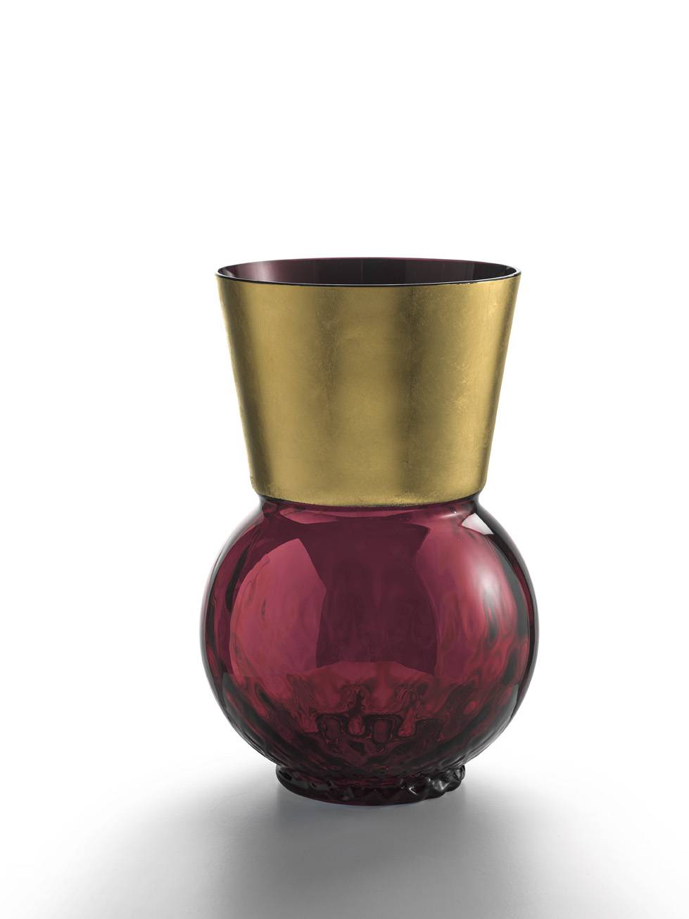 Masonmoretti Vase Medium Basilio Purple In Linea