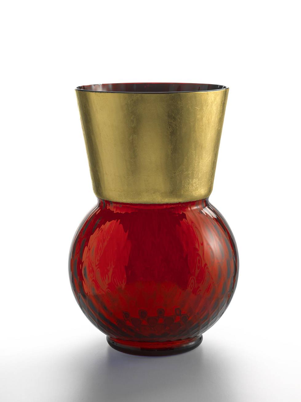 Masonmoretti Vase Large Basilio Red Spedizione Gratuita