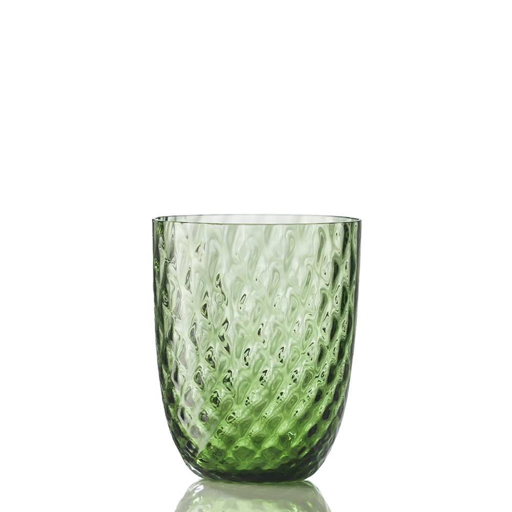 Masonmoretti Water Glass Idra Balloton Green Soraya Offerte esclusive