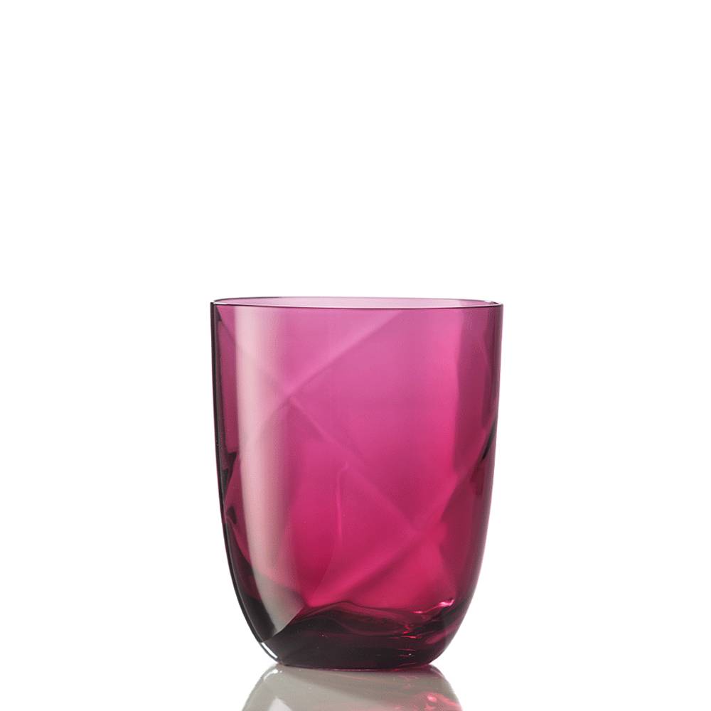 Masonmoretti Water Glass Idra Lente Ruby Red Super Saving Price