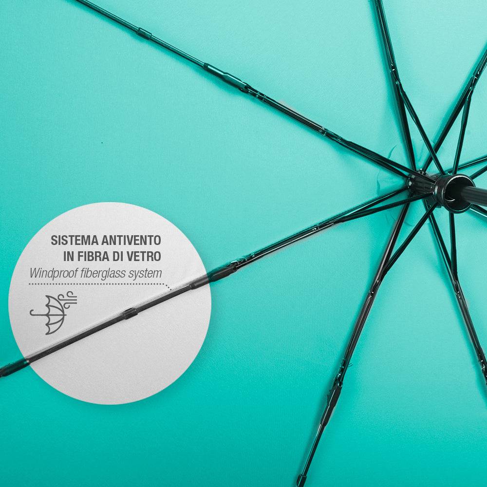 Perletti Ombrello Apri e Chiudi Automatico Pois Colorati Soddisfazione Garantita