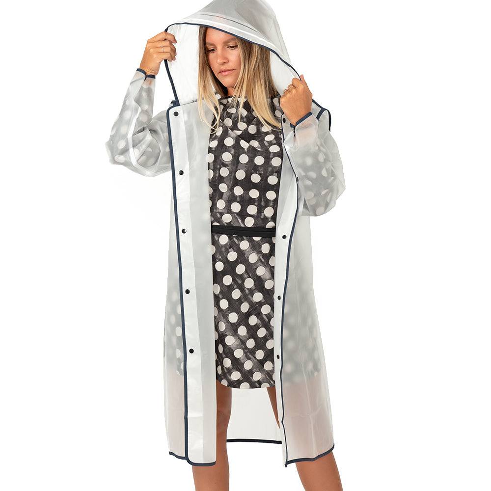 Perletti Impermeabile Trasparente Catarifrangente Moda
