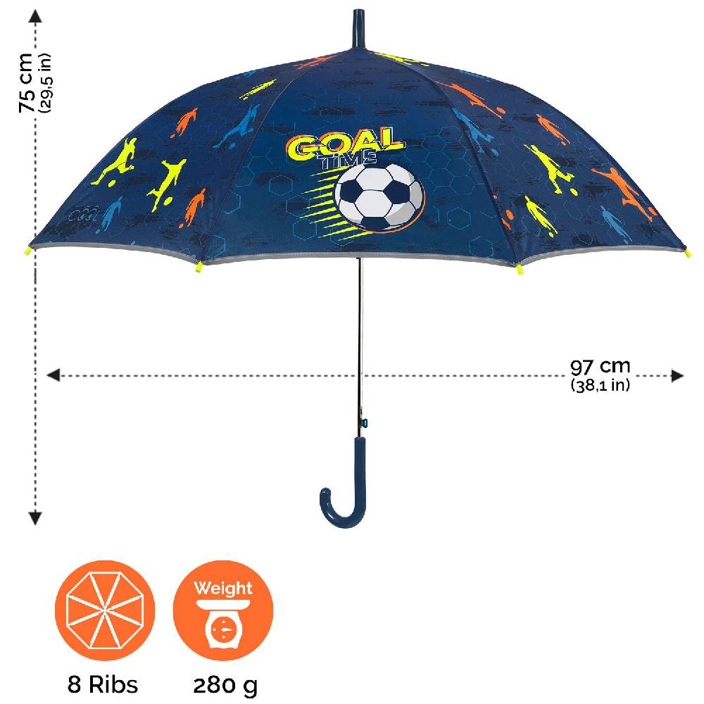 Perletti Ombrello Football Bambino Automatico Saldi