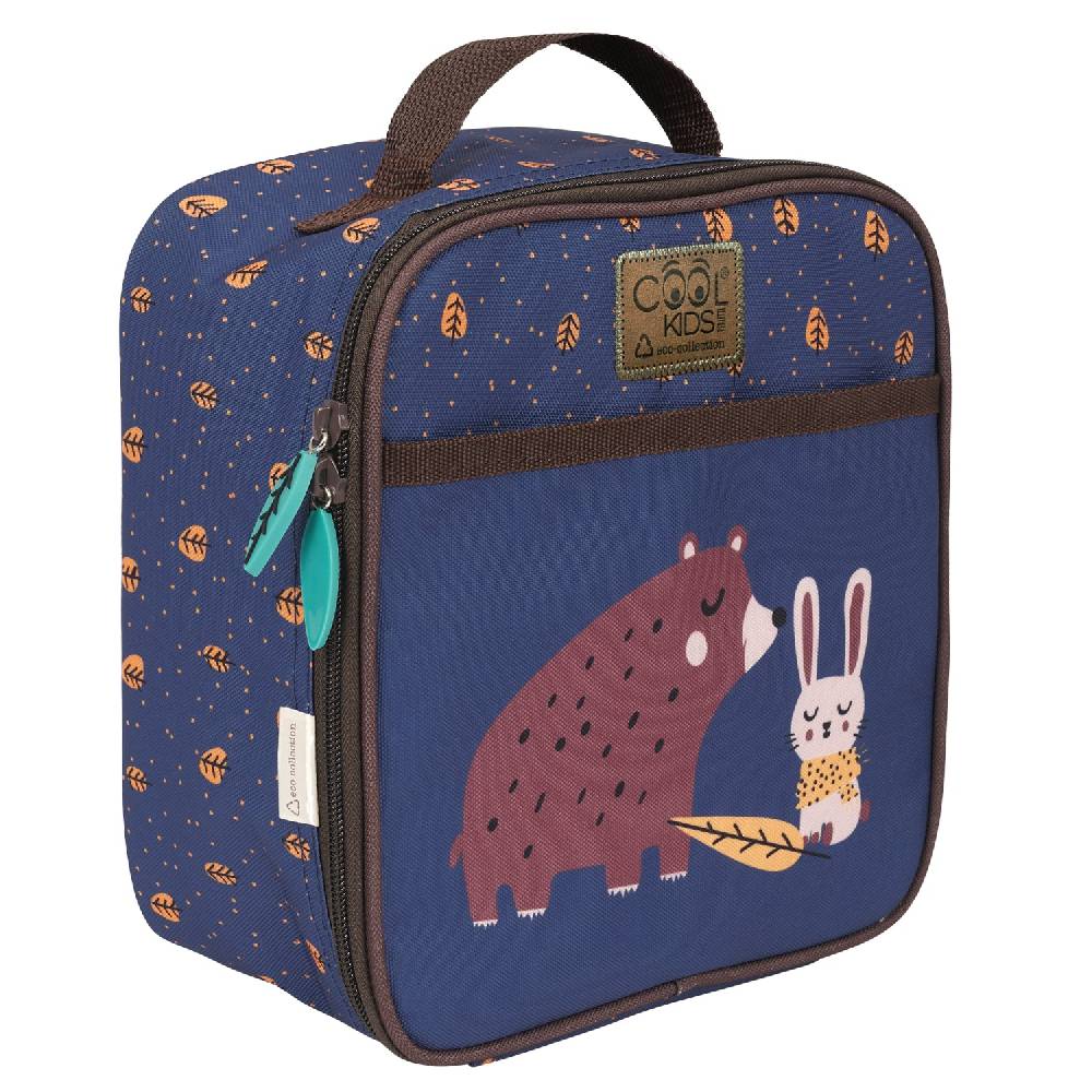 Perletti Borsa Pranzo con Orso e Coniglio