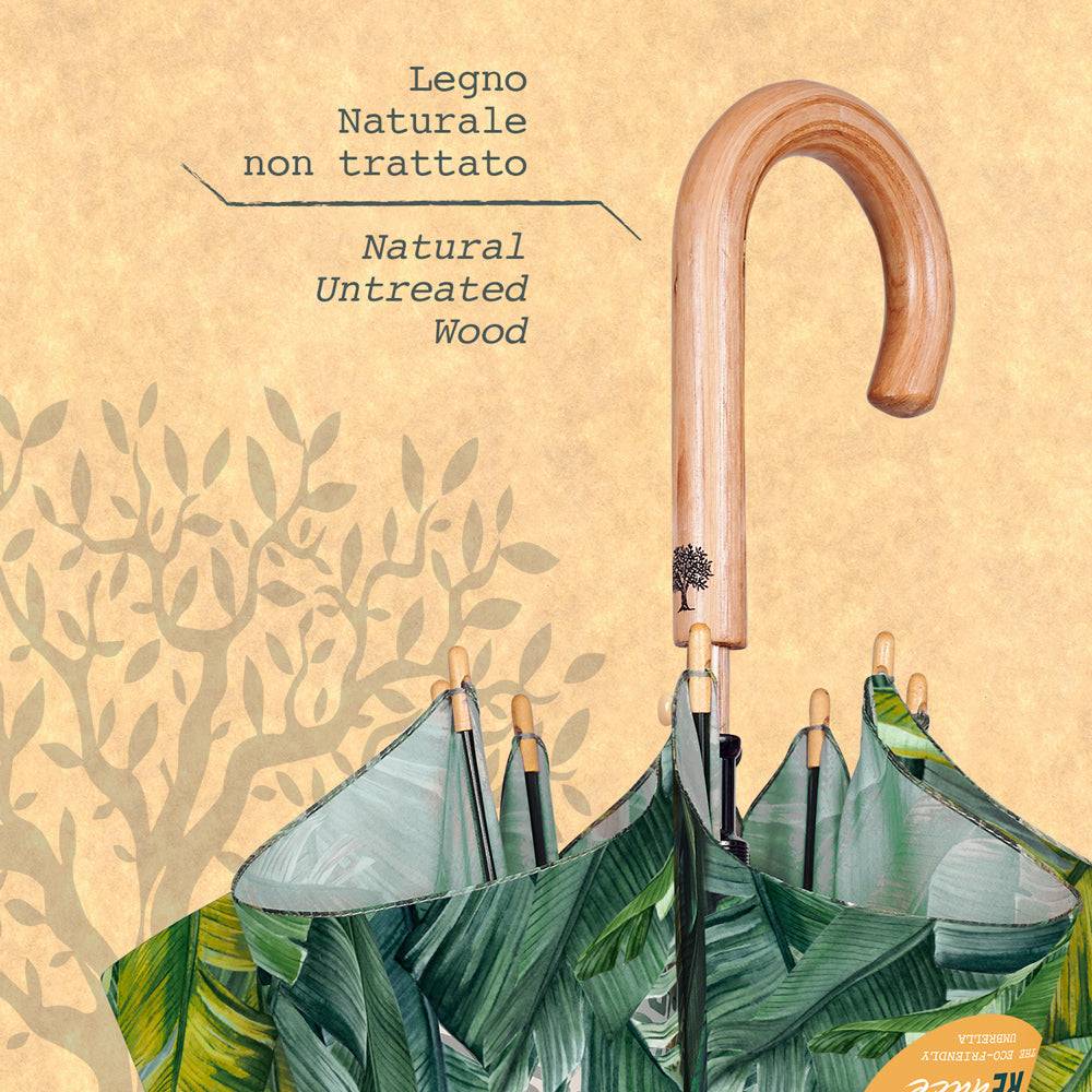 Perletti Ombrello Green Lungo Palme Sottocosto