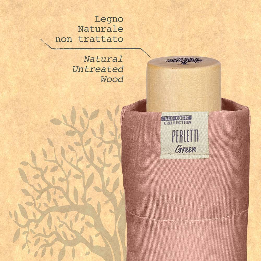 Perletti Ombrello Green Mini Tinta Unita Presa