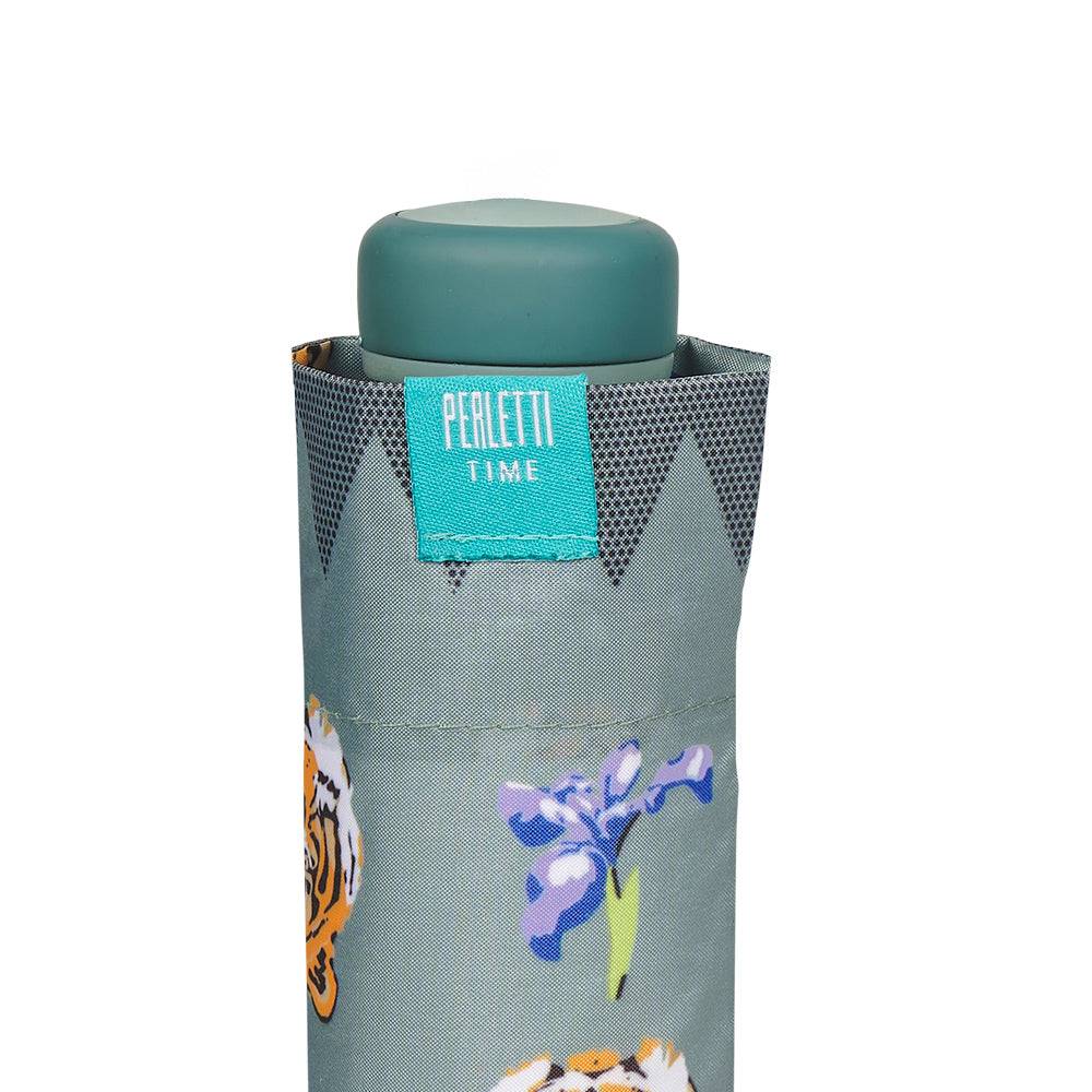Perletti Ombrello Super Mini con Tigre In Linea